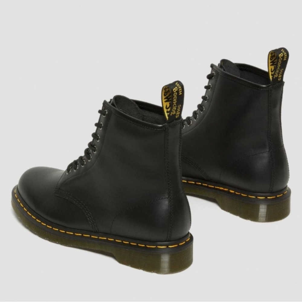 Dr. Martens 1460 Black Leather Lace-Up Boots